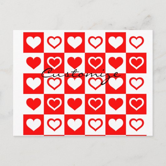 Kariertes Muster, Thunder_Cove Postkarte (Vorderseite)