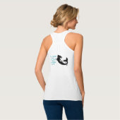 Kariertes Muster, Thunder_Cove Tank Top (Rückseite Vollansicht)