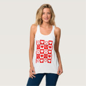 Kariertes Muster, Thunder_Cove Tank Top (Vorderseite Vollansicht)