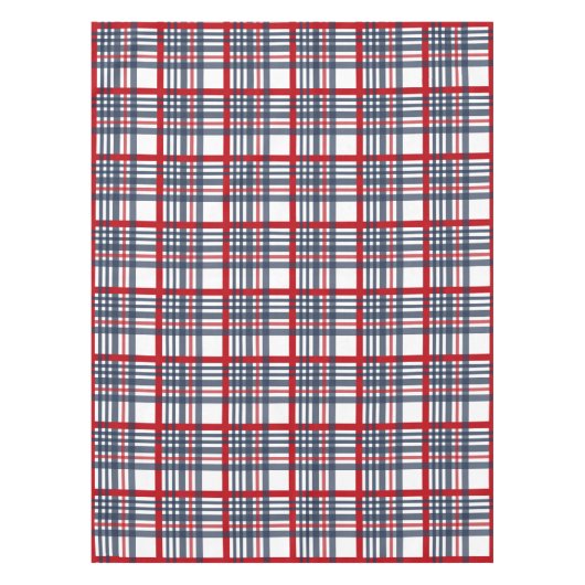 Kariertes Muster Tischdecke (Vorderseite)