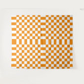 Kariertes Muster Wandteppich (Vorderseite (Horizontal))