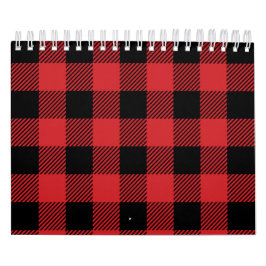 Kariertes Muster Weihnachtsdes klassischen Kalender