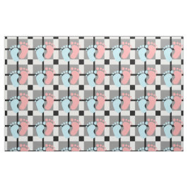 kariertes Mustergewebe süßen babyfeet klassischen Stoff