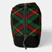 Kariertes Mustermonogramm Waschbeutel (Rechts)