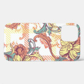 Kariertes, nahtloses Stoffmuster mit Baroqu Case-Mate iPhone Hülle (Rückseite (Horizontal))