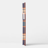 Kariertes Navy-Tartan-Muster Case-Mate iPhone Hülle (Rückseite / Rechts)