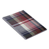 Kariertes Notebook Notizblock (Rechte Seite)