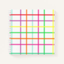 Kariertes Notebook Notizblock