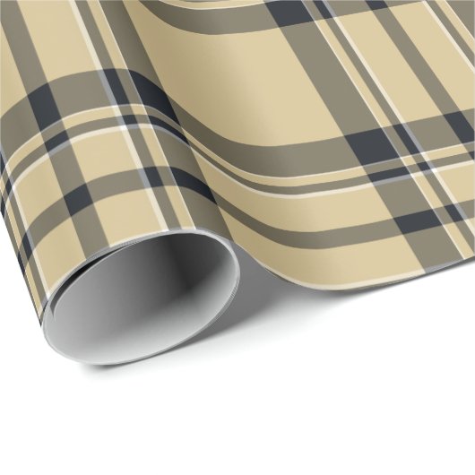 Kariertes Nr. 07 Geschenkpapier (Rolleneckpunkt)