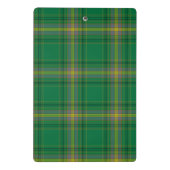 Kariertes Nr. 19 Mini Klemmbrett (Rückseite)