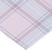 Kariertes Nr. 34 Kurzer Tischläufer (Ecke)