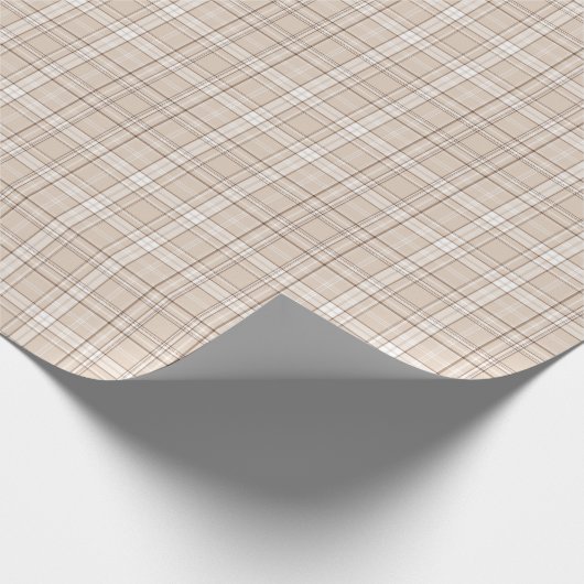 Kariertes Nr. 37 Geschenkpapier (Ecke)