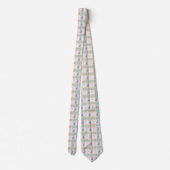 Kariertes Ostern Plaid Krawatte (Rückseite)