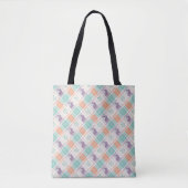 Kariertes Ostern Plaid Tasche (Vorderseite)