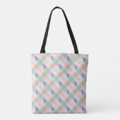 Kariertes Ostern Plaid Tasche (Rückseite)