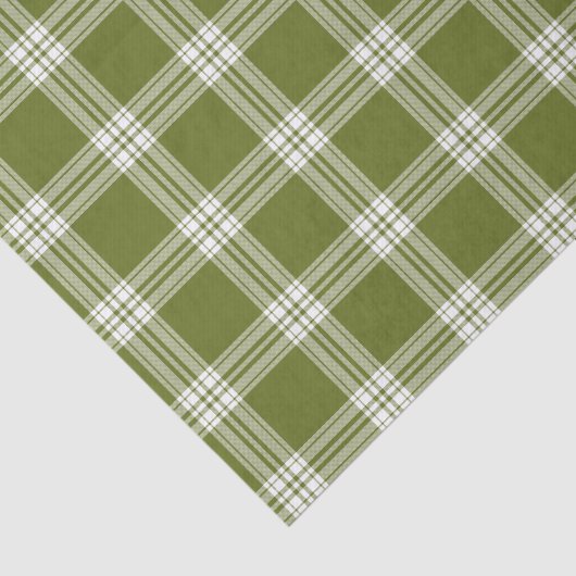 Kariertes Papiertaschentuch für den modernen grüne Seidenpapier (Ausschnitt)