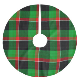 KARIERTES PATTERIUM FÜR ROTE GREEN WHITE CHRISTMAS POLYESTER WEIHNACHTSBAUMDECKE