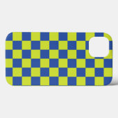 kariertes Polizeimuster Case-Mate iPhone Hülle (Rückseite (Horizontal))