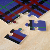 Kariertes Puzzle mit Jewel Ton (Seite)