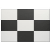 Kariertes Rechteck-Schwarzweiss-Muster Stoff (Fat Quarter (45,7 x 55,9 cm))