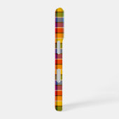 Kariertes Regenbogen-Muster iPhone 16 Hülle (Rechte Seite)