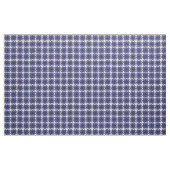 Kariertes Retro-Blau-Hahnentrittmuster Stoff (Yard (91,4 cm))