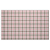 kariertes Retro-Rosa-Hahnentrittmuster Stoff (Fat Quarter (45,7 x 55,9 cm))