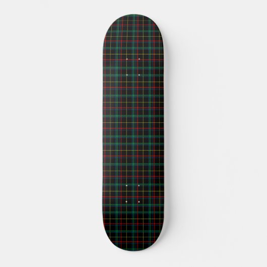 kariertes Rollschuhling Skateboard (Vorderseite)