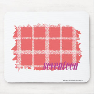 Kariertes Rosa 2 Mousepad