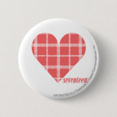 Kariertes Rosa 4 Button (Vorderseite)