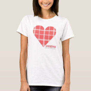 Kariertes Rosa 4 T-Shirt