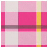 Kariertes rosa Design Stoff (Nahaufnahme)