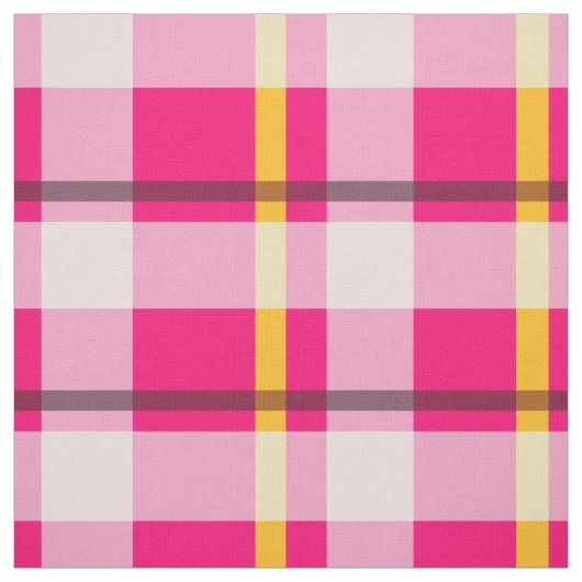 Kariertes rosa Design Stoff (Muster)