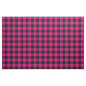 Kariertes, rosa und schwarzes Buffalo Stoff (Fat Quarter (45,7 x 55,9 cm))