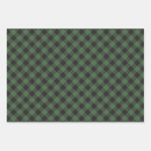 Kariertes Rot-Grün-Buffalo Geschenkpapier Set (Vorderseite 3)