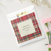 Kariertes Rotes Karo Brautparty Geschenktütchen (Versiegelt)