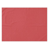 Kariertes rotes Muster Tischdecke (Vorderseite (Horizontal))