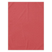 Kariertes rotes Muster Tischdecke (Vorderseite)