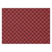 Kariertes rotes Muster Tischdecke (Vorderseite (Horizontal))