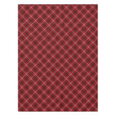Kariertes rotes Muster Tischdecke (Vorderseite)