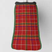 Kariertes Rotes Tartan Golf Headcover (Rotieren 90)