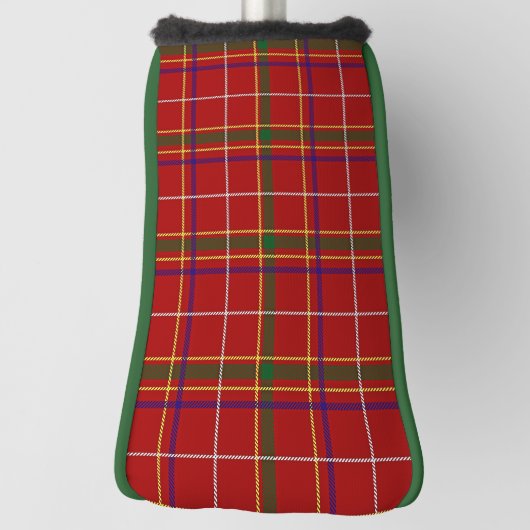 Kariertes Rotes Tartan Golf Headcover (Rotieren 90)