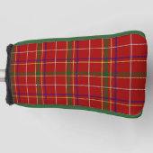 Kariertes Rotes Tartan Golf Headcover (Vorderseite)