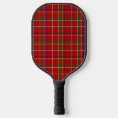 Kariertes Rotes Tartan Pickleball Schläger (Vorderseite)