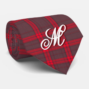 Kariertes rotes traditionelles Tartan Modern Colle Krawatte
