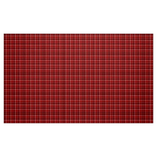 Kariertes, rotes Tuch Stoff (Fat Quarter (45,7 x 55,9 cm))
