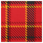 Kariertes, rotes und gelbes Muster Stoff (Muster)