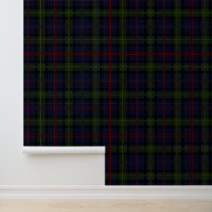 Kariertes rustikales Tartan Muster Tapete