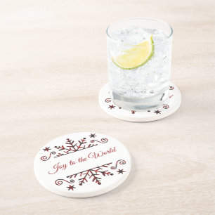 Kariertes Schneeglöckchen  Getränkeuntersetzer