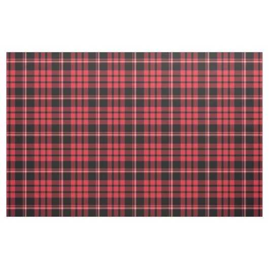 Kariertes schottisches Muster in Rot und Schwarz Stoff (Fat Quarter (45,7 x 55,9 cm))